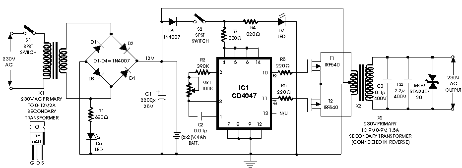 Dc ac ac преобразователи своими руками Dc ac ac преобразователи своими руками